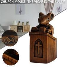 Church Mouse Vicar Pulpit