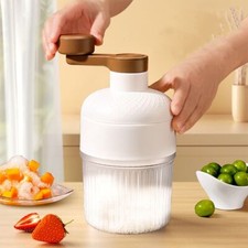 Portable Manual Ice Crusher Mini Shaved Ice Machine Ice Crusher Kitchen Tool