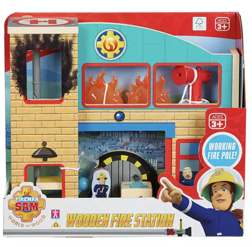 Fireman sam world - fireman, wood