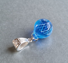 Pendant Ocean Blue Drop Murano