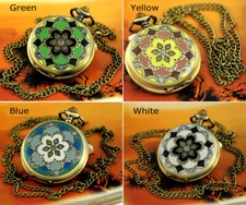 Womens Pendant Quartz Pocket