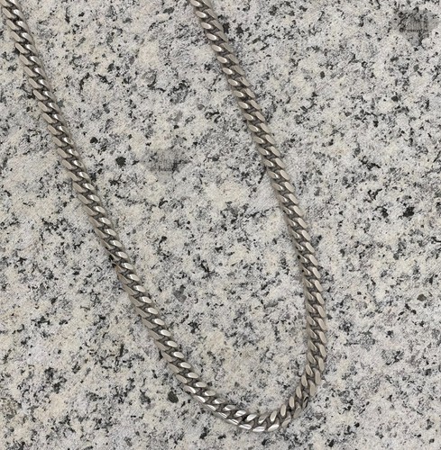 Italian sterling silver cuban - silver,