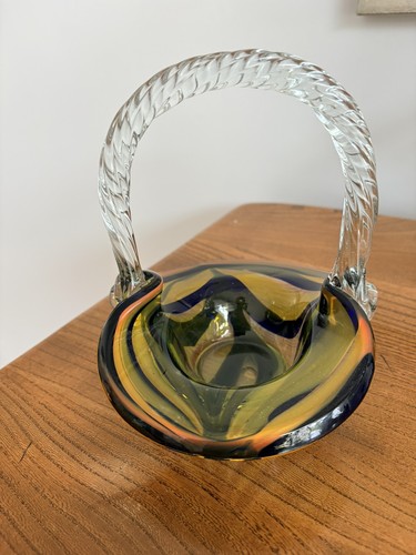 Vintage murano style art - vintage, glass
