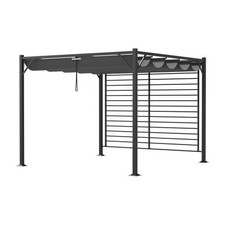 Aluminium Pergola with Screen