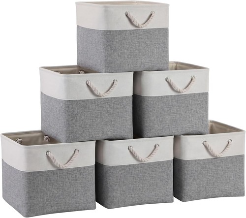 Fabric foldable storage - 6x,