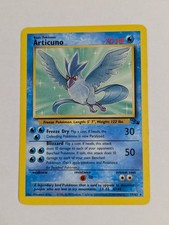 Pokemon TCG Fossil Set Articuno Card 17/62