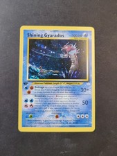 Shining Gyarados 65/64 Neo Revelation 1st Edition Holo Rare Vintage Pokemon Card