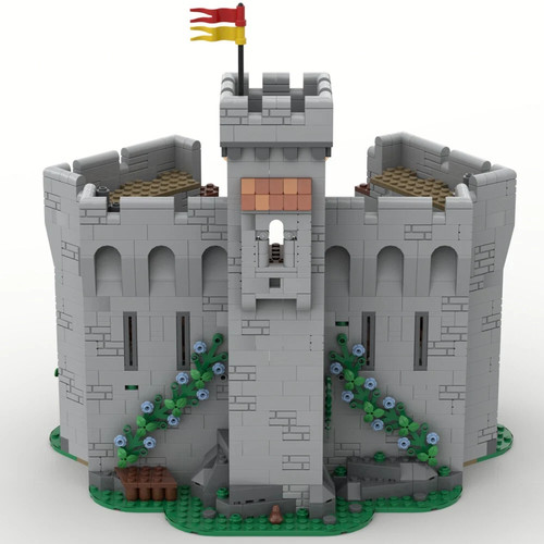 Custom moc medieval castle - moc,