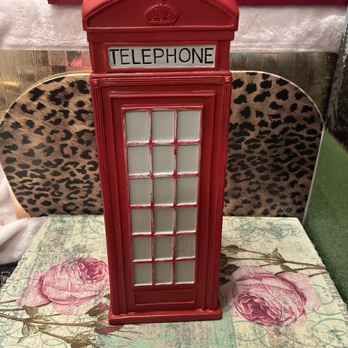 Vintage red telephone - vintage,