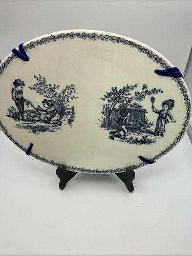 Antique c1880 blue - antique,