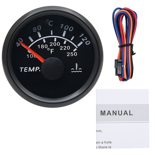 52mm water temperature gauge - 52mm,