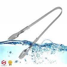 9" STAINLESS STEEL MULTI PURPOSE KITCHEN FOOD SALAD ICE SERVING TONG TONGS