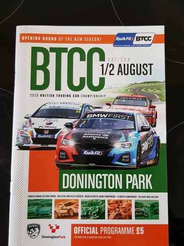 Btcc 2020 donington park - btcc,