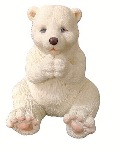 Pally polar bears figurine - pally,