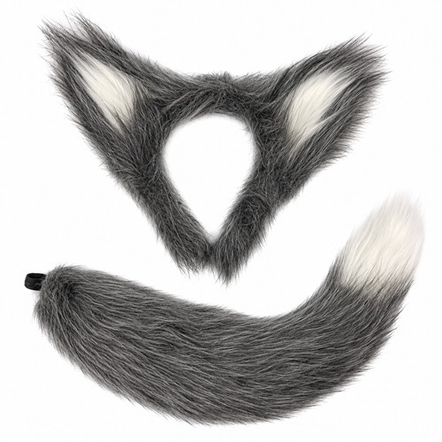 Wolf ears tail set - wolf, &