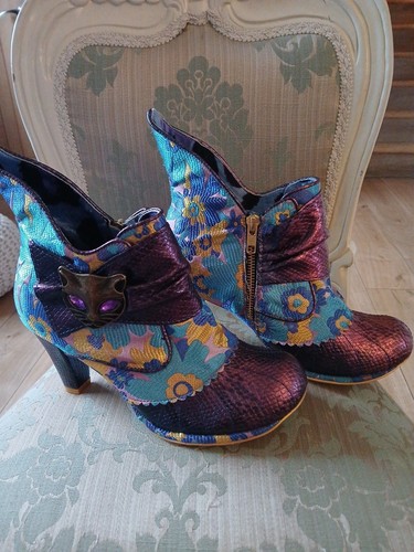 Irregular choice cat ankle