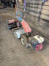 Grill Rotorvator G85 With Adjustable Rotorvator Crumble Wheel And Power Harrows