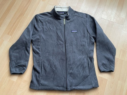 Patagonia full zip grey fleece - full,