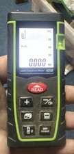 40m(131ft) Laser Distance Meter with Bubble Level Range Finder Tape Measure