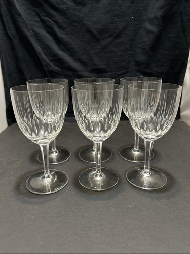 Vintage crystal cut wine - cut,