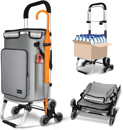 Folding shopping trolley - shopping,