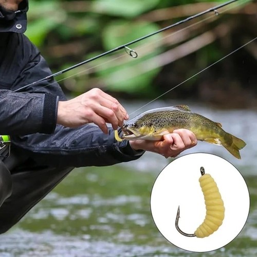 Rubber maggots grub - rubber, lures