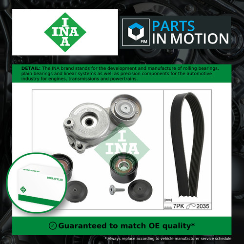 Drive belt kit 529005010 ina - belt,