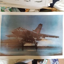 Tornado aircraft jet aeroplane picture print