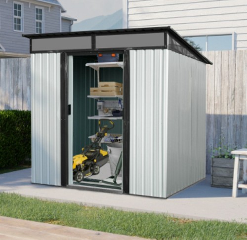 6x5 metal garden storage - 6x5,