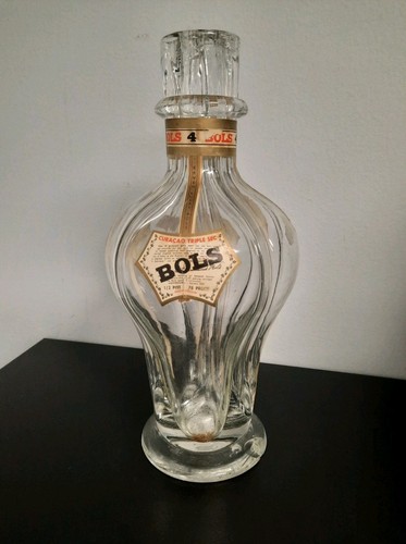 Antique bols liqueurs bottle - antique,