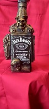 Steampunk SKULLS Jack Daniels Bottle Empty 70 cl 