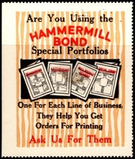 Vintage US Poster Stamp Are