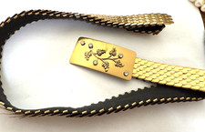 Vintage Golden Snake Scale