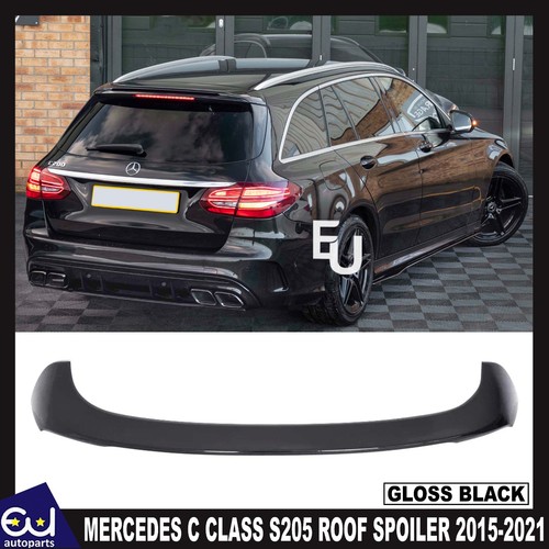 Rear roof spoiler lip - rear,