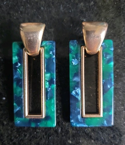 Vintage 60s style blue - 60s, green