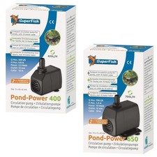 SUPERFISH POND-POWER 400-650 FEATURE PUMP OUTDOOR GARDEN WATER FLOW CIRCULATION