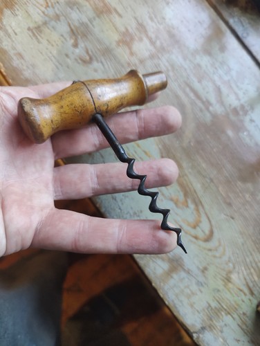 Antique wooden handle - antique,
