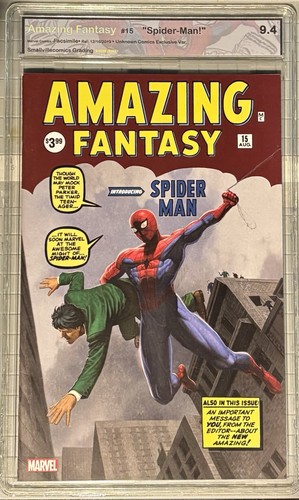 Amazing fantasy facsimile - amazing, #15
