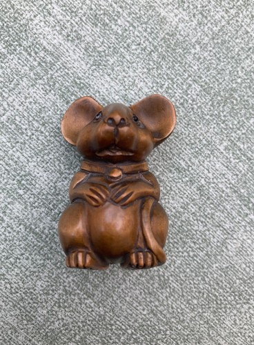 Netsuke mouse beautifully - mouse,,