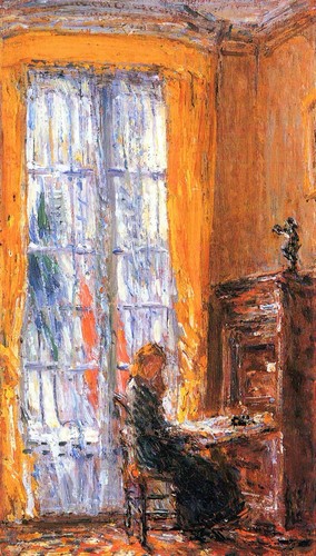 The desk childe hassam - by,