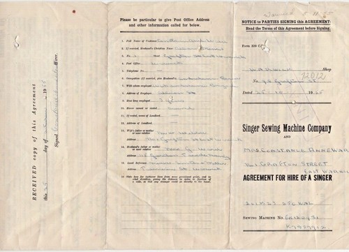 Queensland 1955 stamp duty - 2/-,