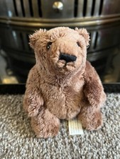 VGC John West Promotional Soft Plush Toy Bear 5” Excellent Condition