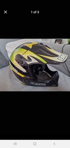 Vintage motorcross helmet - vintage,,