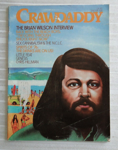 Vintage magazine crawdaddy - magazine,
