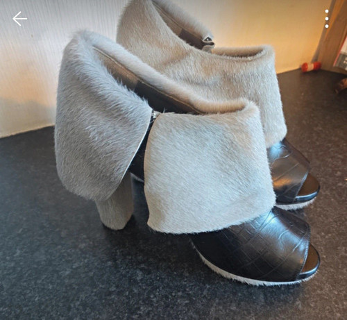 Women grey black peep - women’s, grey/black
