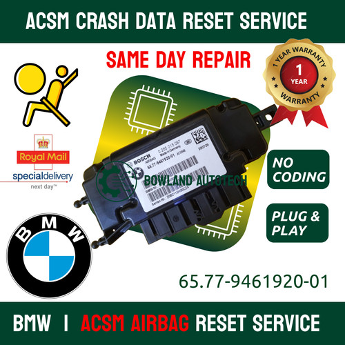 Reset service for - bmw, acsm4b