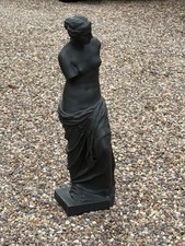 Black Ceramic “Venus De Milo” Statue - Probably 1930s