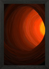 Hell hole Framed Wall Art