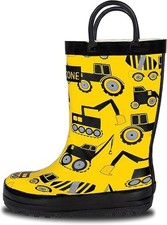 Kids Wellies LoneCone NonSlip Waterproof Boots Carry Handes sizes 5,6,9