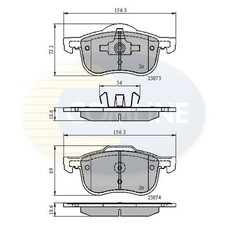 Brake Pads Set For Volvo XC70